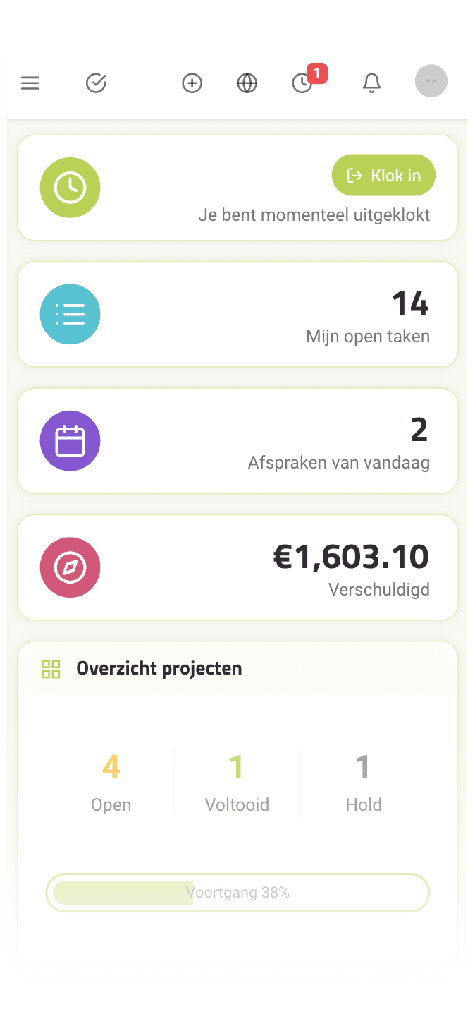 mock up app 5 - SolvCRM
