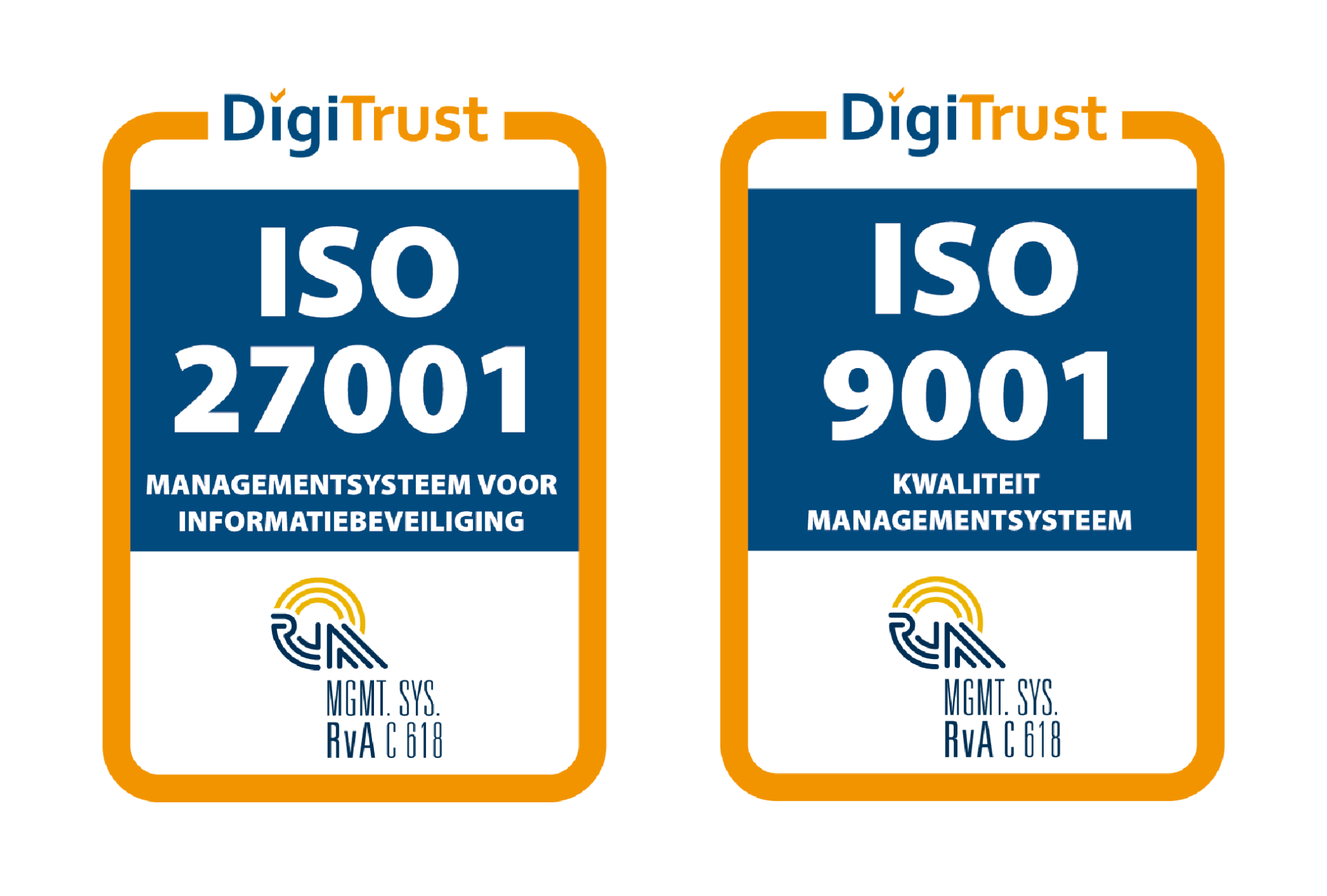SolvCRM ISO9001 ISO27001 gecertificeerd