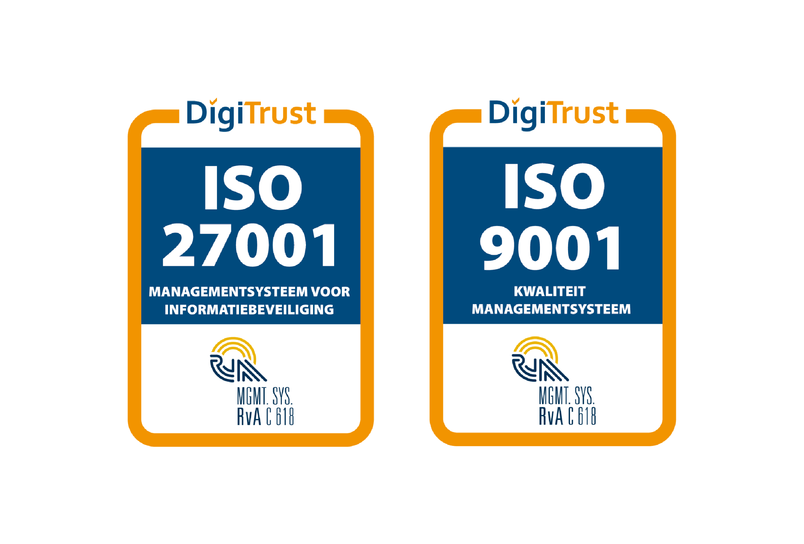SolvCRM ISO9001 ISO27001 gecertificeerd